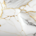 marble effect finish detail on large format slab