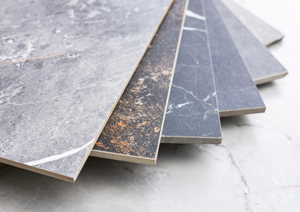slabs, ceramics, inks, low emissions